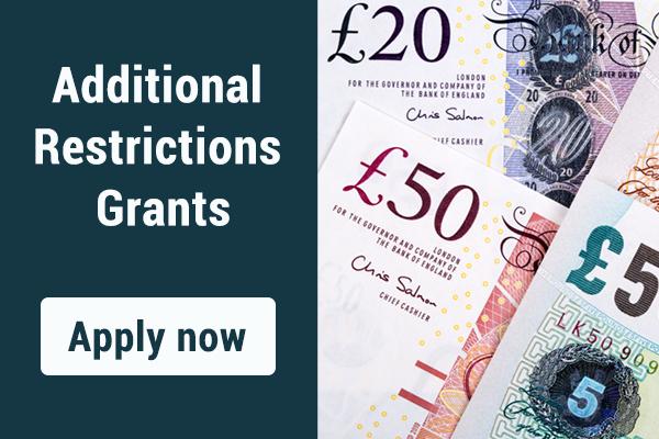Additional restrictions grants - apply now