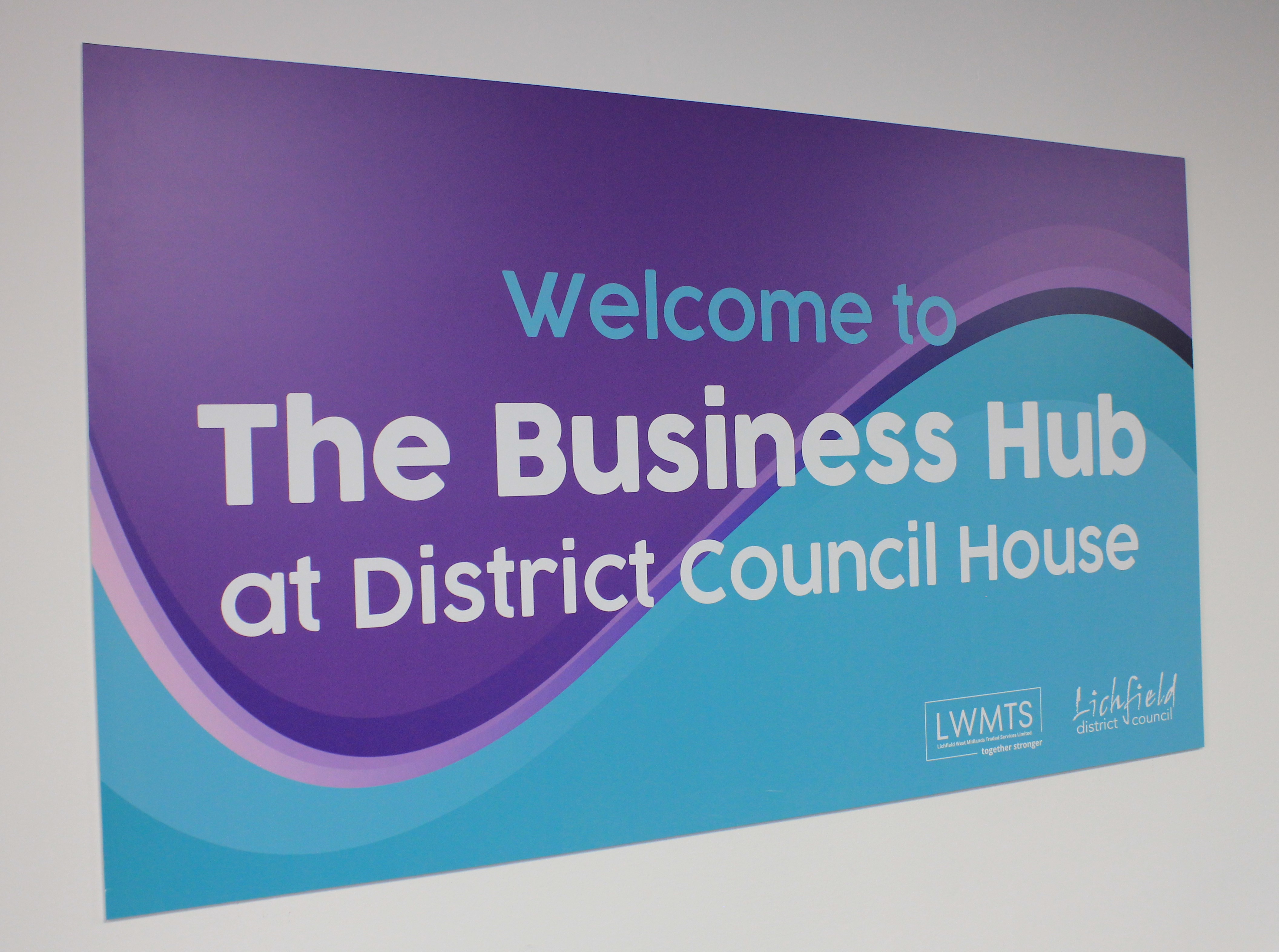 The Business Hub at Lichfield District Council.