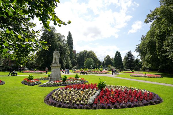 A picture of the Museum Gardens in Beacon Park.