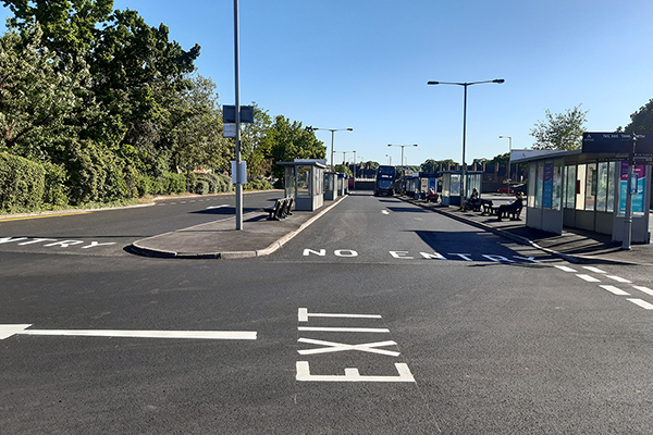 The old bus station