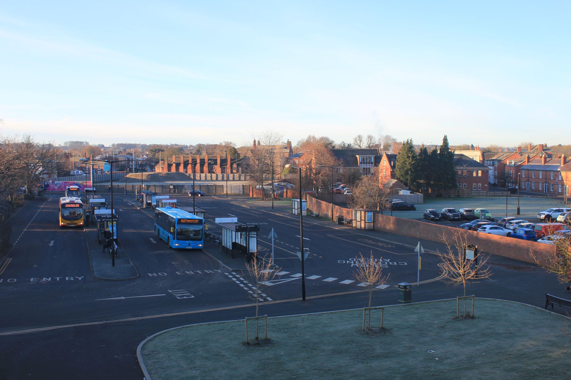 A location photo of the Birmingham Road Site in Lichfield.