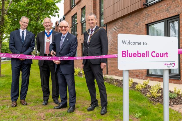 Opening Bluebell Court.