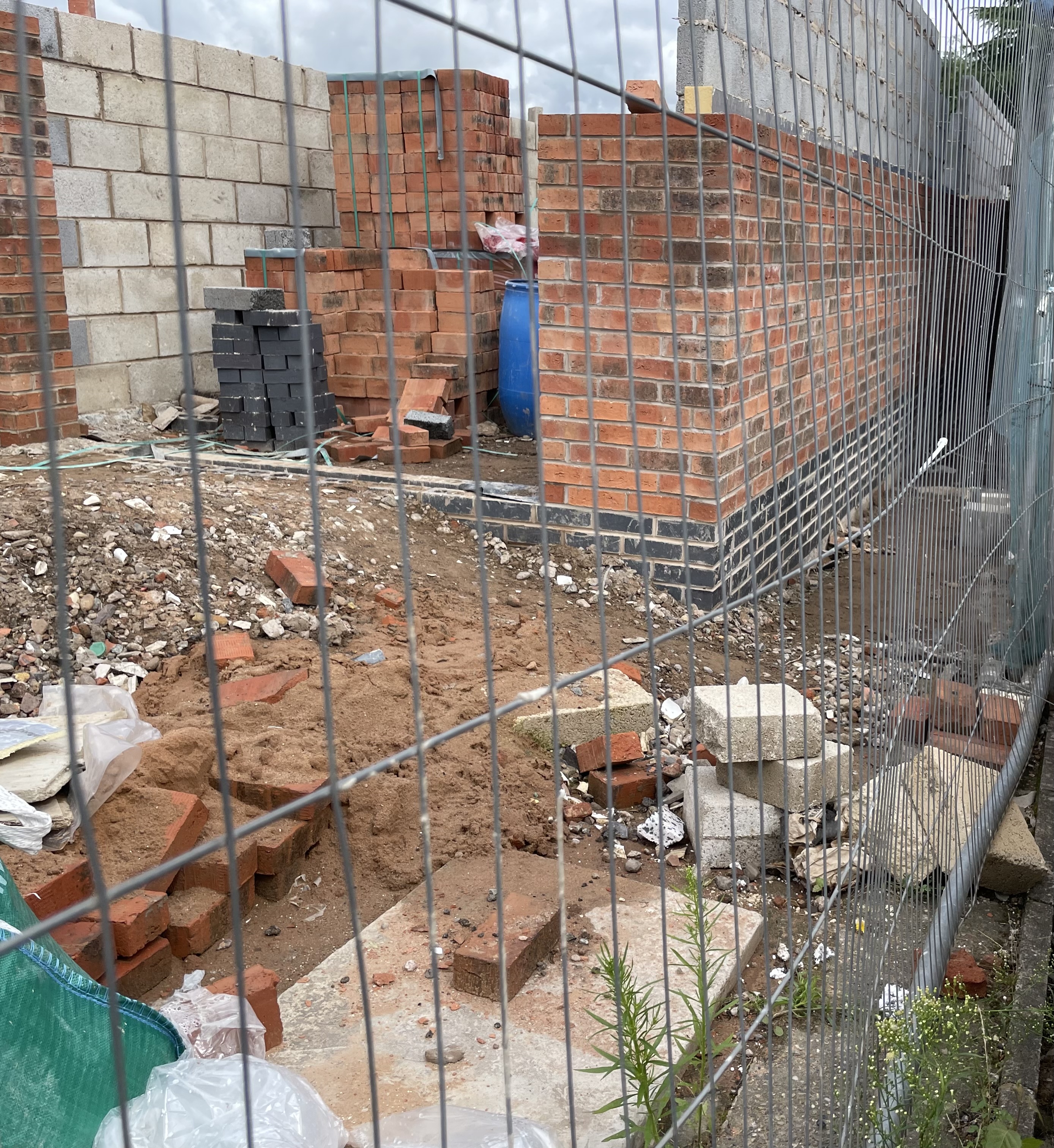 The building development in Shenstone.