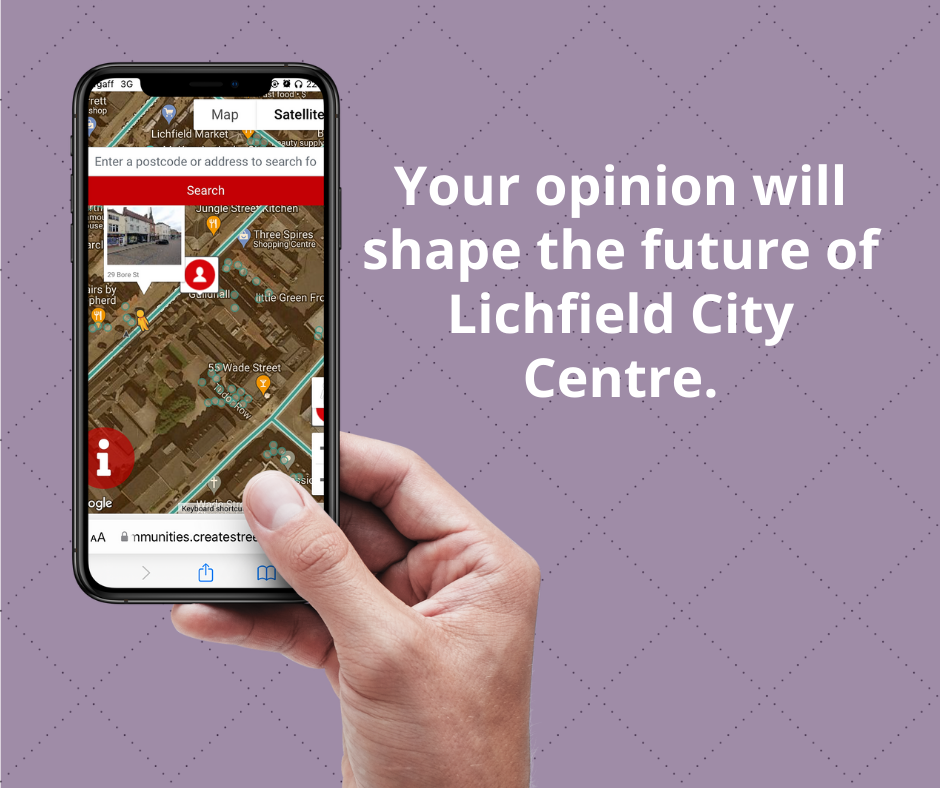 Create Streets has launched a digital survey to ask people for their views on city centre redevelopment