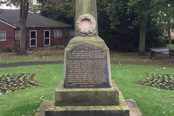 Chasetown war memorial