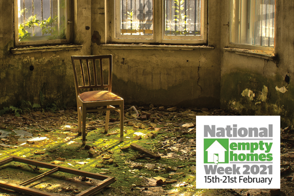 Derelict home interior