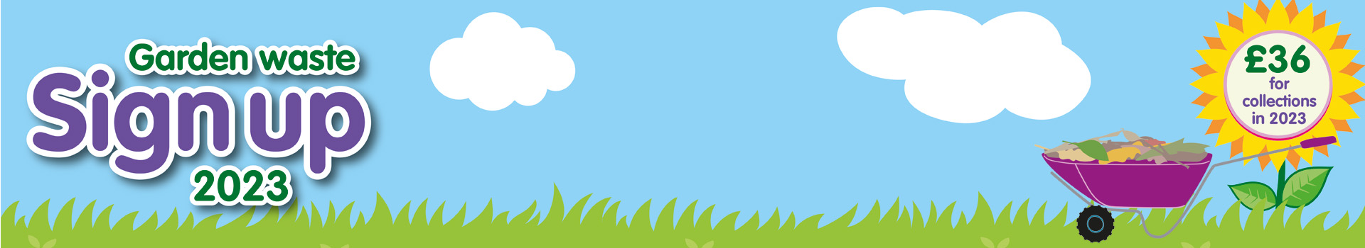 Sign up for 2023 garden waste collections