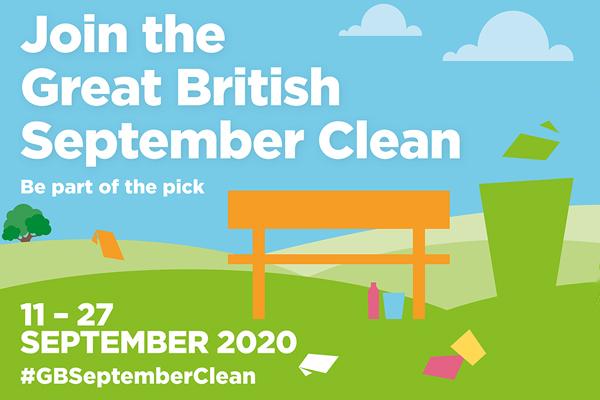 Illustration with Geat British September Clean, 11 to 27 September 2020