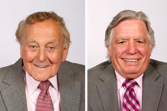 image of Russell Heath on the left and Alan Pearce on the right