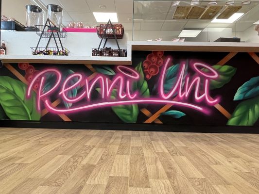 Penni Uni is a new cafe in District Council House.