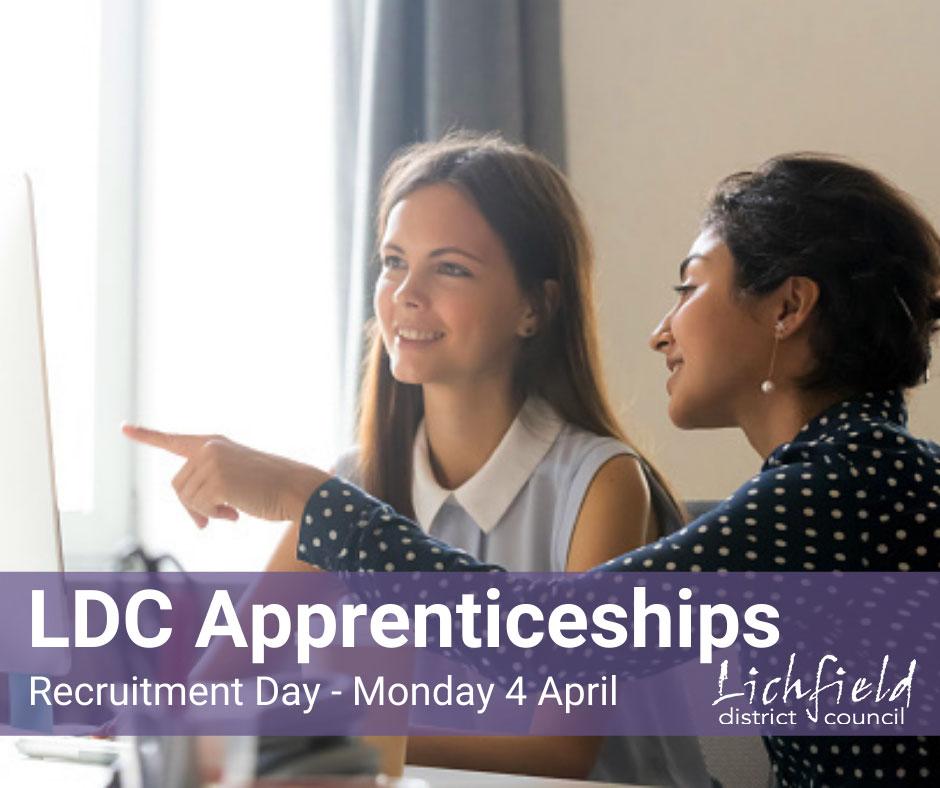 Ldc apprenticeships recruitment day - Monday 4 April 2022