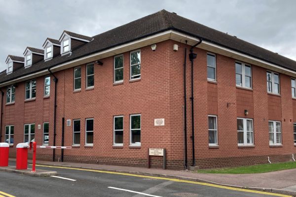 A picture of District Council House in Lichfield.