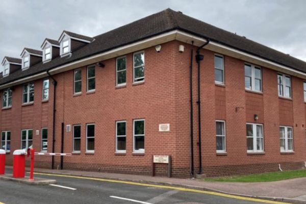 A photo of District Council House.