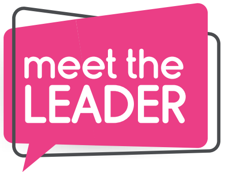 Meet the leader logo