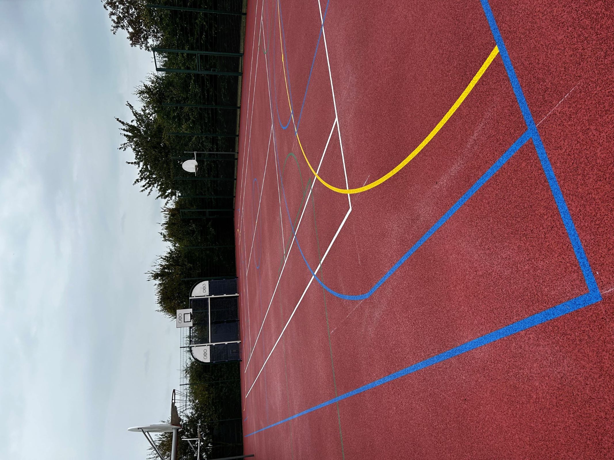 A picture of the Multi Use Games Area at Fradley.