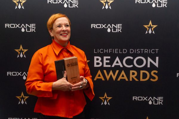 A picture of Maggid Huckfield, judge at this year's Beacon Awards.