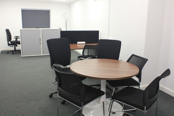 A picture of one of  three offices currently available at Burntwood Leisure Centre.