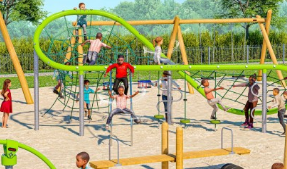 New play equipment is to be installed at Burntwood Park