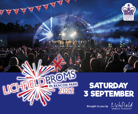 Lichfield Proms in Beacon Park draws thousands of people every year.