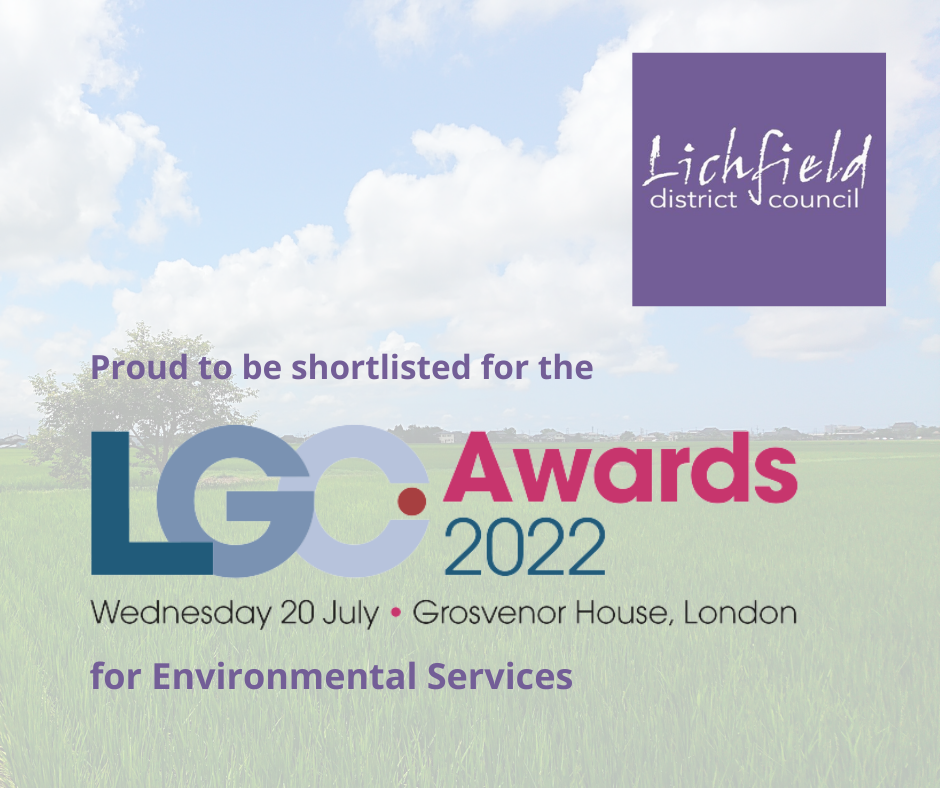 Proud to be shortlisted for the LGC Awards 2022.