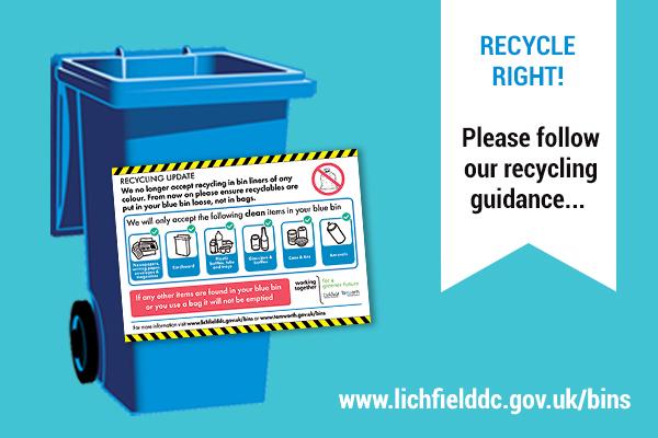 Number of complaints about new blue bag recycling system in Lichfield and  Burntwood has fallen significantly - Lichfield Live®