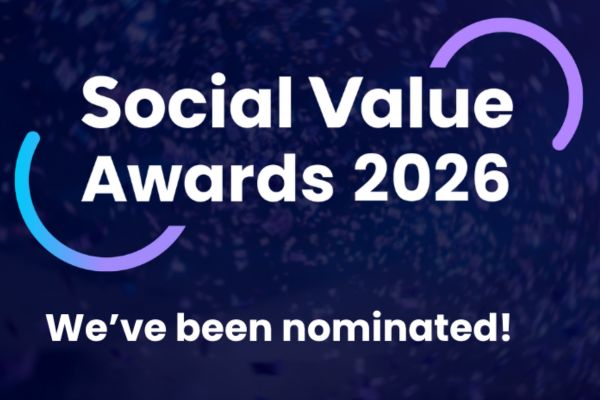 A graphic to promote the Social Value Awards 2026.