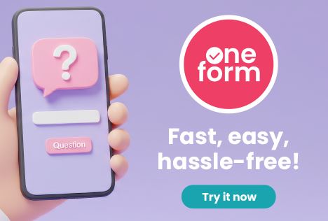 Use our single form to report, book or apply