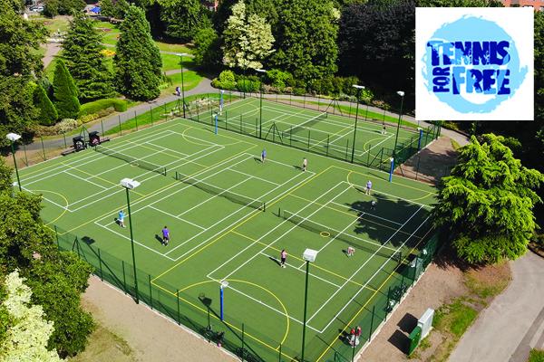 Beacon Park's four tennis courts