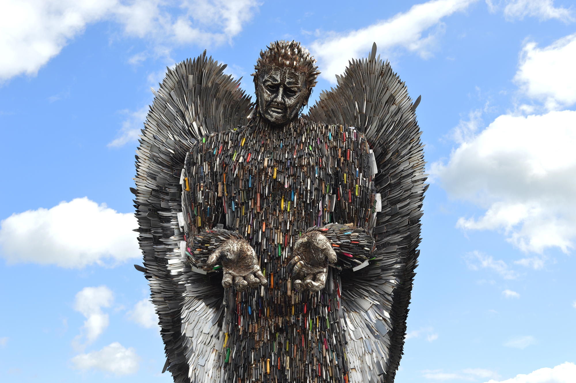 The Knife Angel is coming to Lichfield.