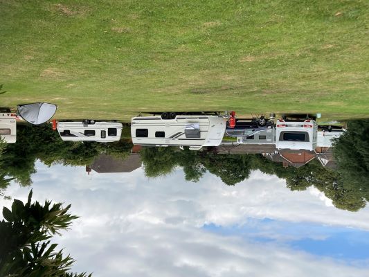 Gypsy and traveller encampment