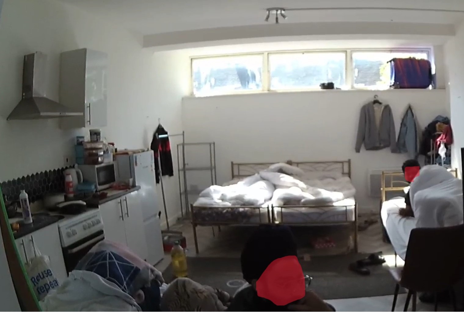 A picture of some of the conditions environmental health officers have found people living in recently.