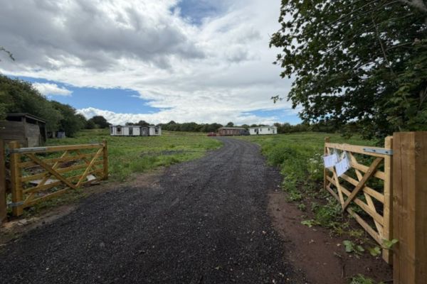 A picture of land where an injunction has been secured off Woodhouses Road, Burntwood.