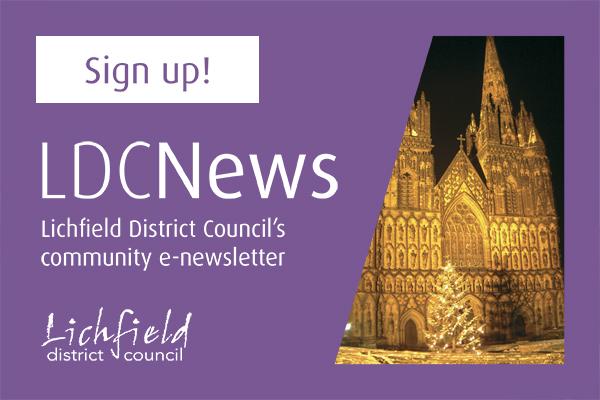 Lichfield Cathedral and wording: Sign up to LDC News