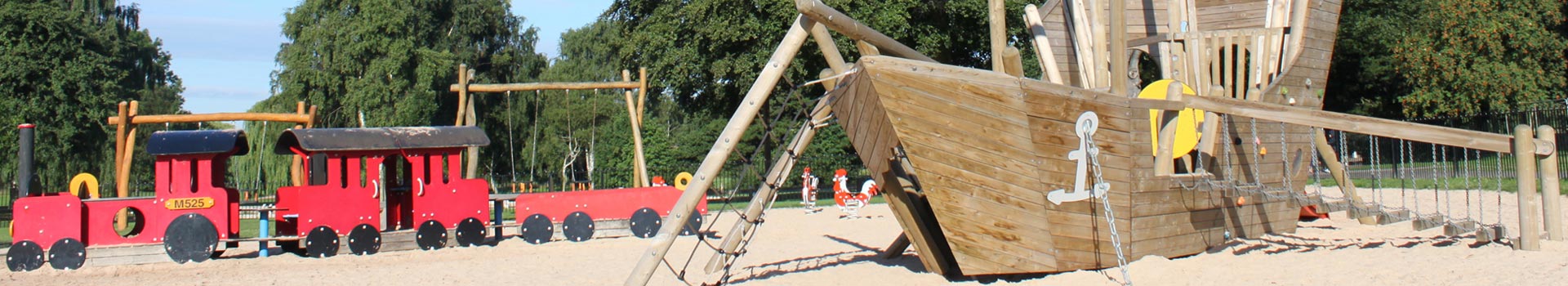 Beacon park ship play area