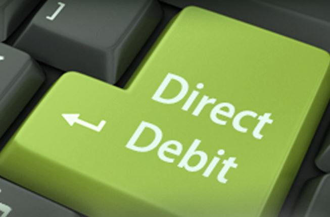 Pay by direct debit