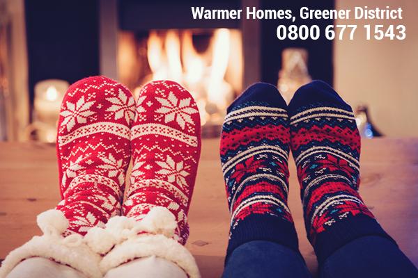 Pictures of feet by the fire